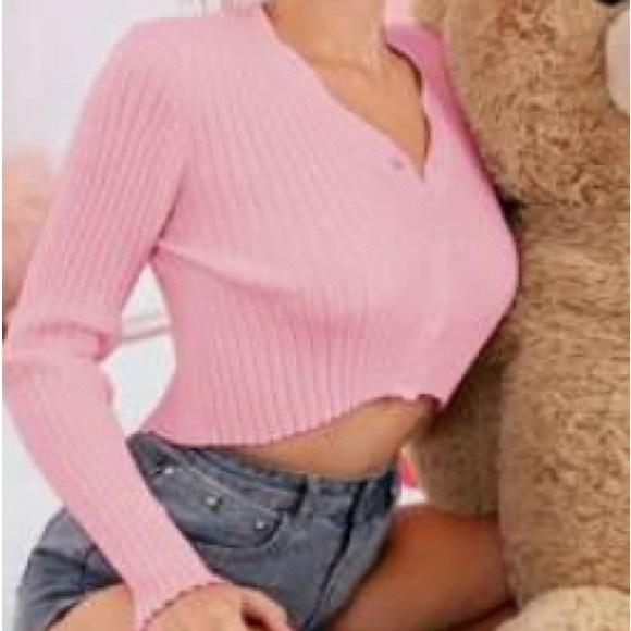 Pink cardigan - Picture 1 of 1